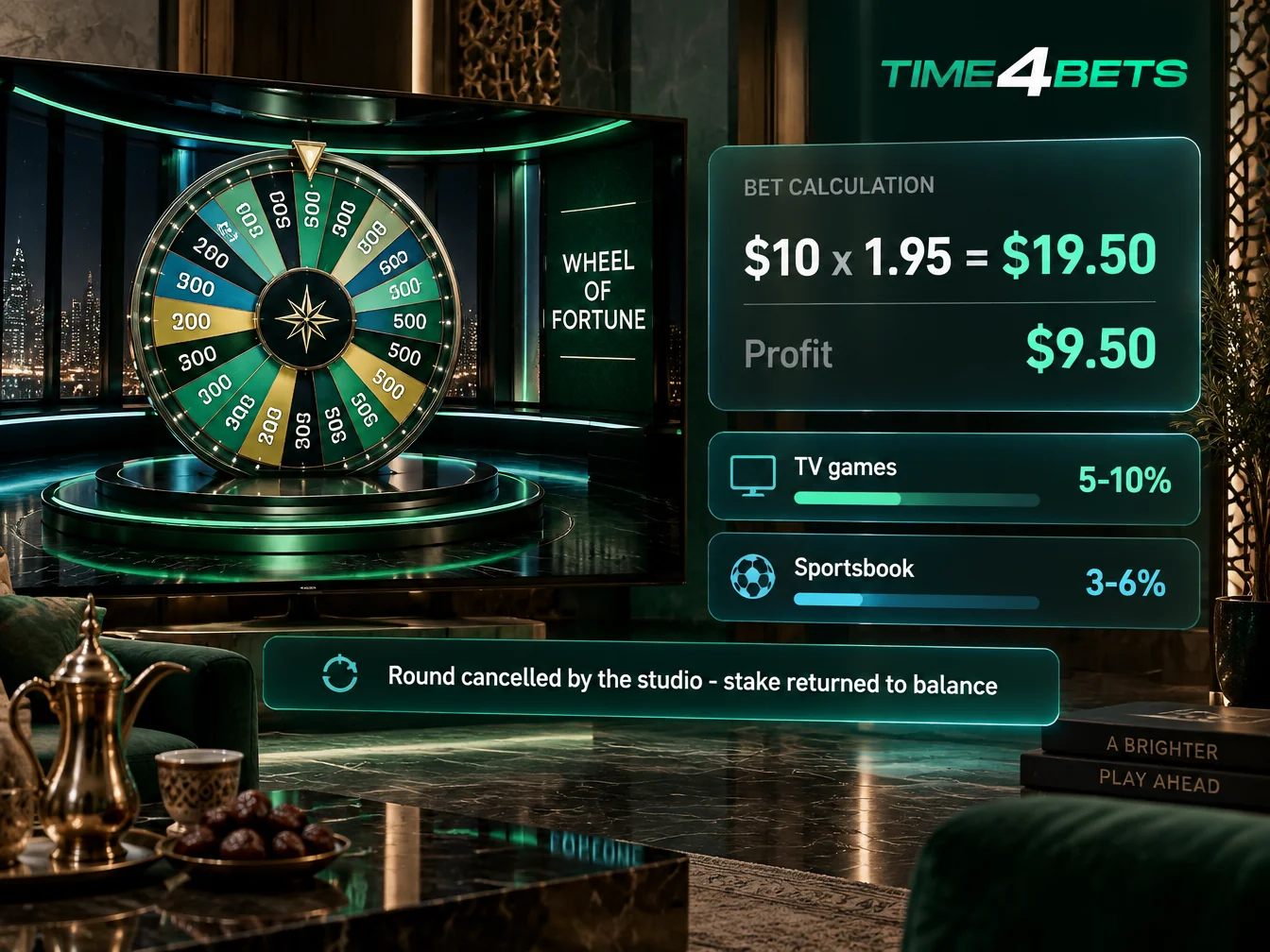 Odds, Margin and Payout Rules