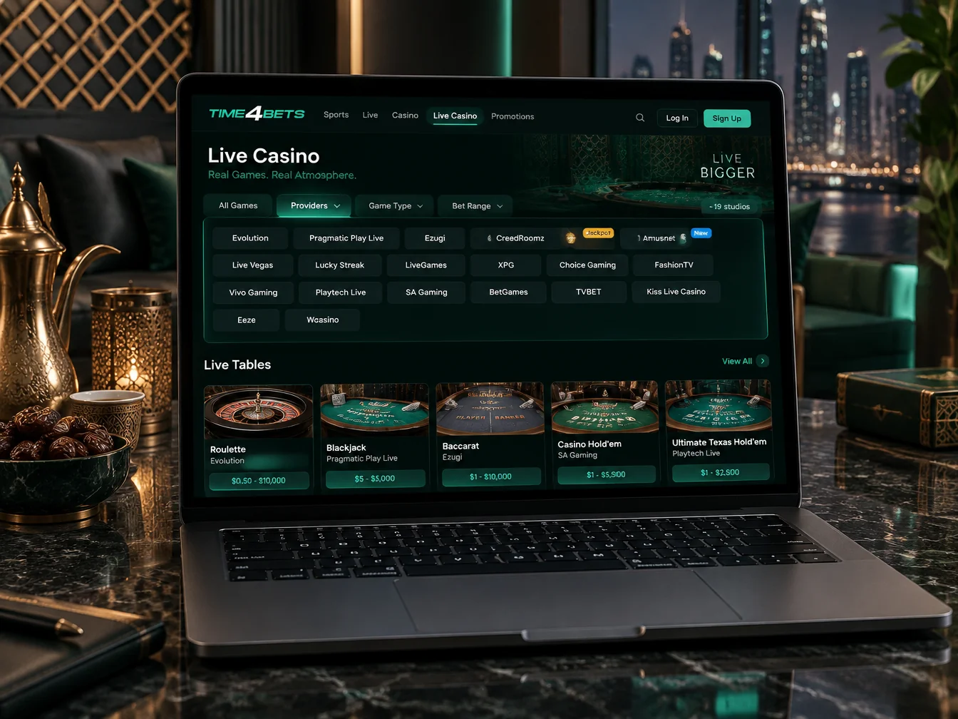 Live Casino Studios on the Platform