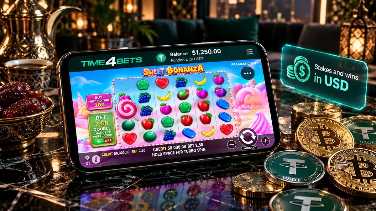 Crypto Slots at Time4Bets