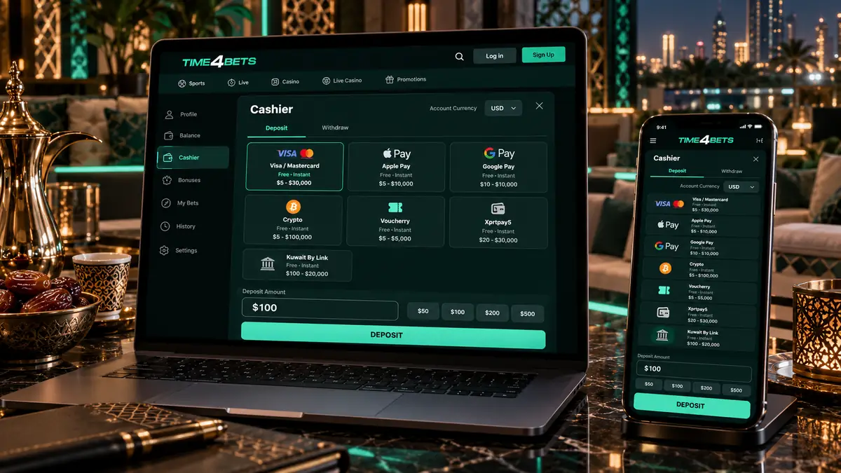 Deposit and Withdrawal Methods