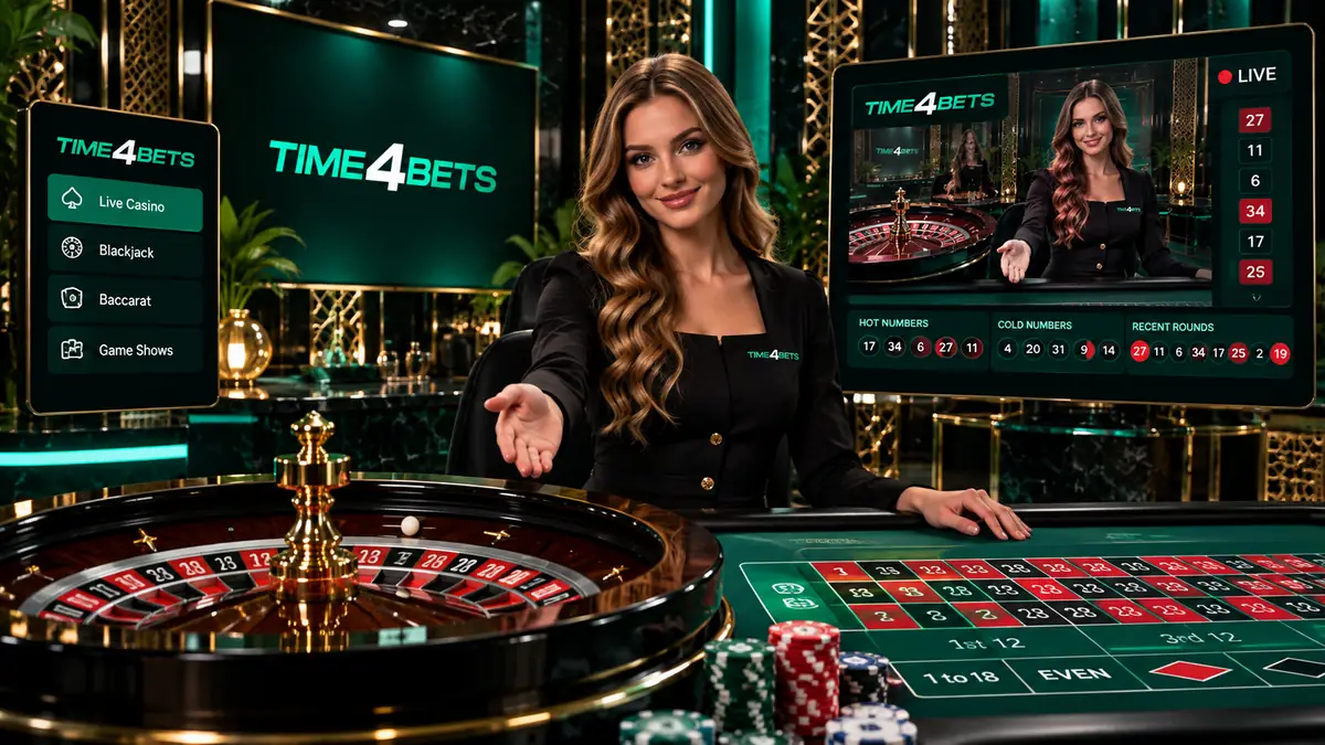 Time4Bet Crypto Live Casino