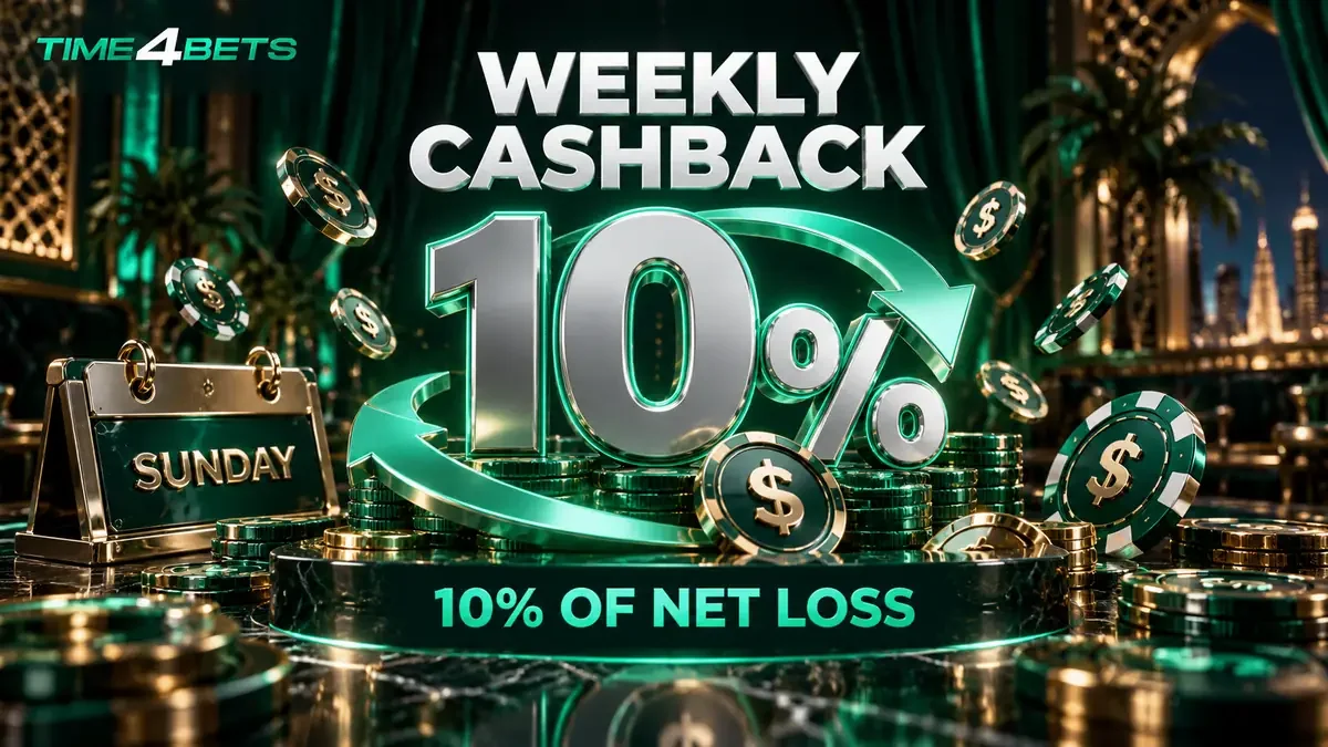 Cashback Weekly 10% Money Back