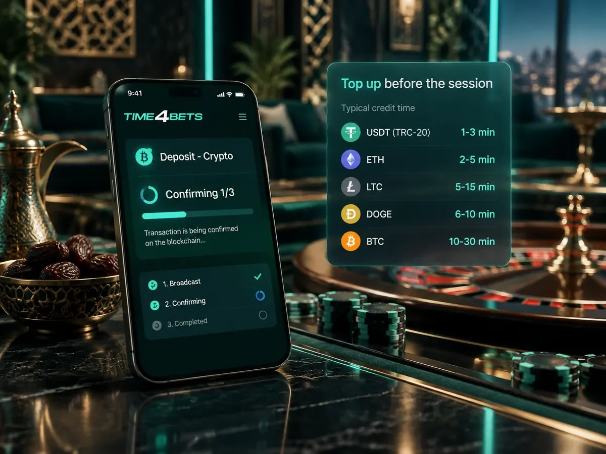 Deposit Speed Before a Live Session