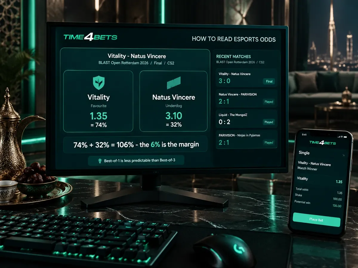 How to Read E-Sports Odds