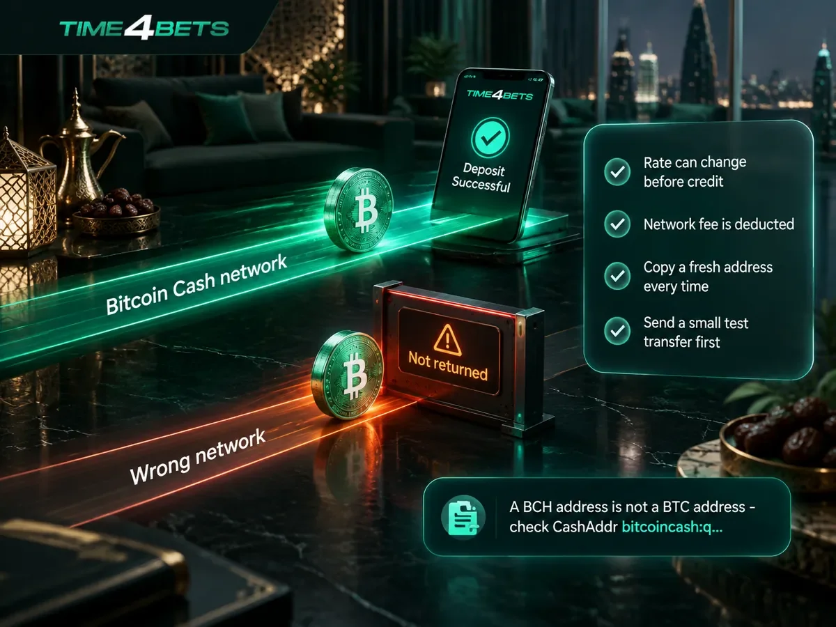 Risks When Depositing Bitcoin Cash