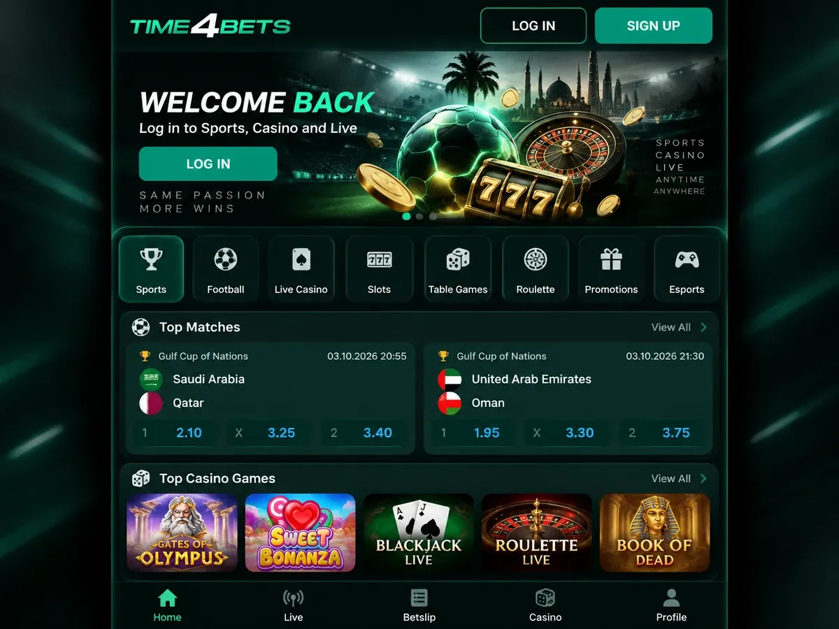 Time4Bet Sign In via the Telegram Bot