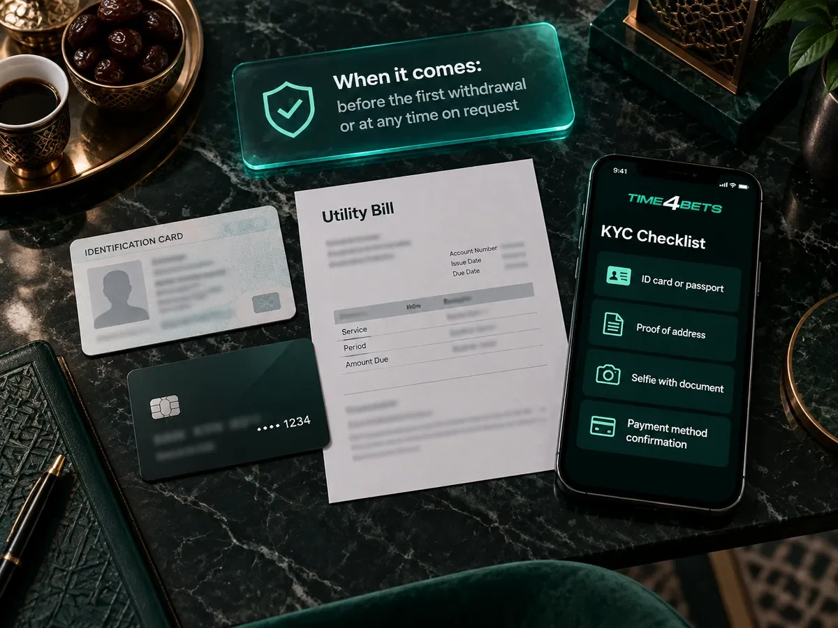 Time4Bets KYC When It Comes and What to Prepare